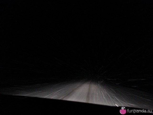 0010 Снег в дороге